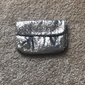 J. Crew glitter purse